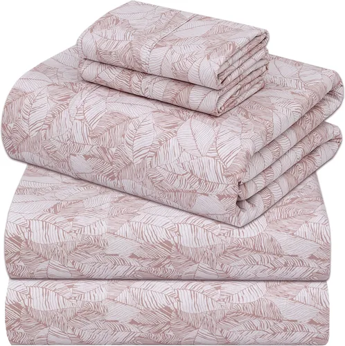 Vista 25 de ZOYER Sábanas de 100 % algodón percal tamaño individual, refrescantes y transpirables, duraderas, con una sensación nítida, suave y cómoda, bolsillo