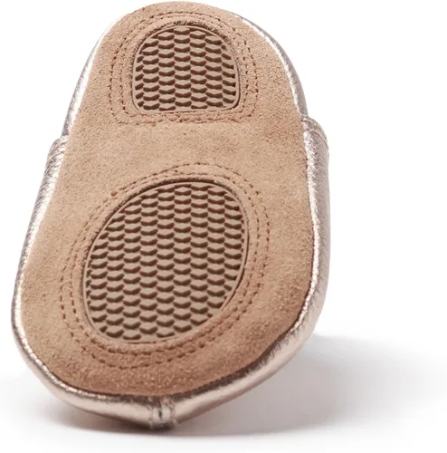 Vista 2 de Zutano Zapatos unisex de cuero para bebé
