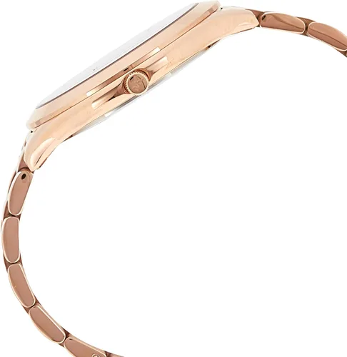 Vista 3 de Michael Kors Slim Runway de la mujer Rose Gold-Tone Reloj mk3550