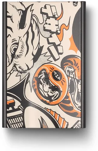 Vista 20 de ÖGON -DESIGNS- Tarjetero automático de aluminio, protección RFID contra fraude y desmagnetización, cartera delgada y minimalista para hombres