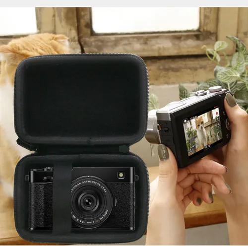 Vista 4 de Funda rígida de viaje compatible con cámara digital sin espejo Fujifilm X-E5 (se adapta a lentes XF23mmF2.8) (para FUJIFILM X-E5)