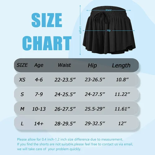 Vista 5 de Pantalones cortos fluidos de mariposa para niños con bolsillo 2 en 1, pantalones cortos deportivos para correr, entrenamiento activo