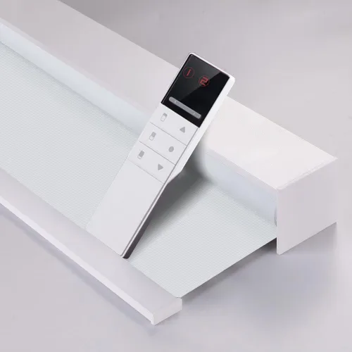 Vista 26 de Zshine Persianas opacas motorizadas con ancho personalizado (23-95 pulgadas), persianas enrollables inalámbricas y recargables con control remoto