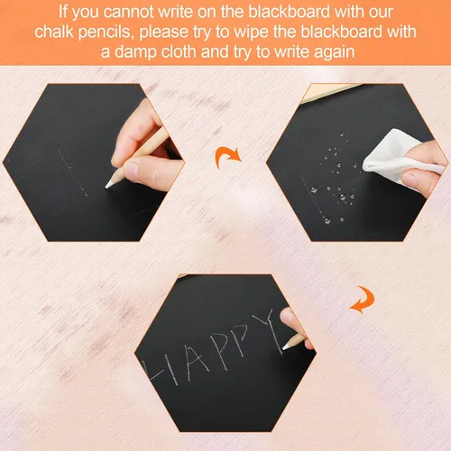 Vista 6 de Tenare Juego de 10 lápices de tiza blanca con sacapuntas y recipiente para dibujar, dibujar, mezclar, principiantes y artistas