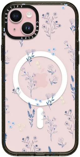 Vista 55 de CASETiFY Impact Funda para iPhone 15 [Probada contra Caídas de Grado Militar 4X / Protección contra Caídas de 8.2 pies / Compatible con Magsafe]