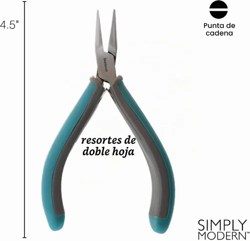 Vista 5 de The Beadsmith Simply Modern Chain Nose Pliers