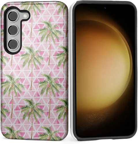 Vista 16 de Funda para Samsung Galaxy S23, Funda Híbrida Resistente 2 en 1 de Cuerpo Completo Resistente a Golpes con Protección Brillante para Samsung Galaxy
