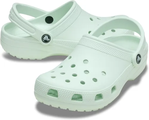 Vista 6 de Crocs Zuecos clásicos unisex color menta tinte para hombre 8/mujer 10 mediano