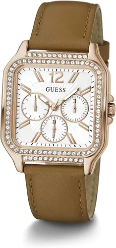 Vista 4 de GUESS 36mm Multifunction Stainless Steel Watch with Crystals