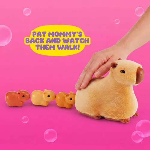 Vista 7 de Pets Alive Mommy Capybara and Baby Surprise by ZURU