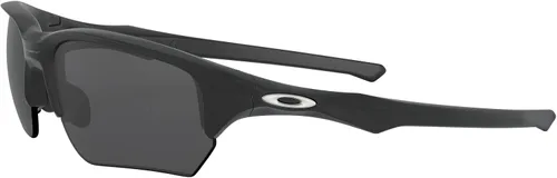 Vista 3 de Oakley Gafas de sol para hombre, marco de tinta negra, lentes de iridio jade, 2.362in