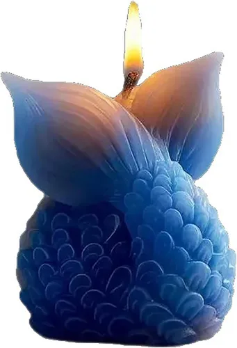 Vista 9 de Molde de flor de caballo, moldes cilíndricos, molde de vela en espiral de onda de silicona, moldes de fundición de resina de silicona para velas