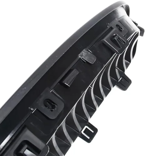 Vista 8 de LH RH - Rejilla frontal superior negra mate para riñón + 2 cubiertas de fibra de carbono para espejo lateral compatible con 06-10 E92 Coupe 2D 07-10