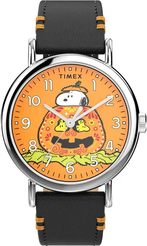 Vista 12 de Timex Reloj Weekender de 40 mm, para hombre Azul/Crema/Tono Plateado