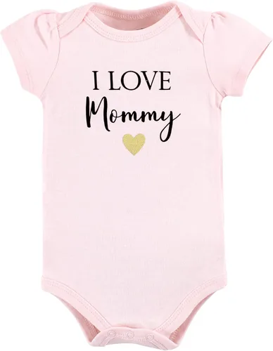 Vista 3 de Hudson Baby - Conjunto de mameluco, pantalón y zapatos de algodón, para bebé