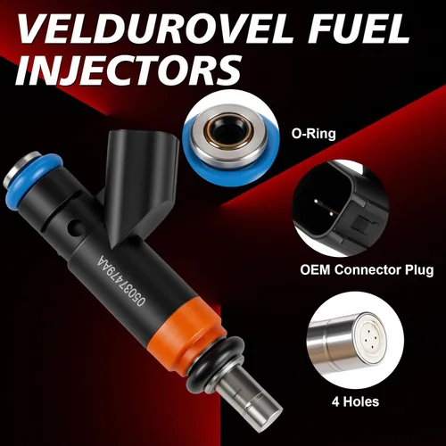 Vista 3 de 8 inyectores de combustible de repuesto para Ram 1500 5.7L 2009-2017 Ram 2500 para: Dodge Charger 5.7L Durango Challenger 2010-2016 2018 para Grand