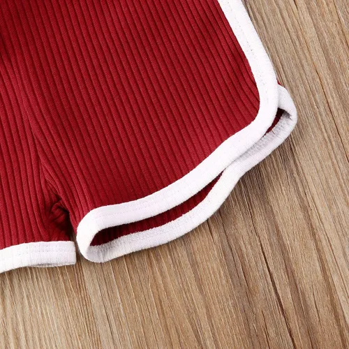 Vista 6 de VISGOGO Mameluco para bebés y niñas, monos sólidos, sin mangas, con cinturón, ropa de bebé, trajes