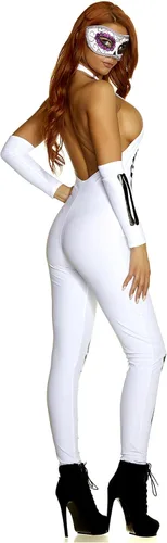 Vista 2 de Forplay Disfraz de esqueleto sexy Pure Bones para mujer