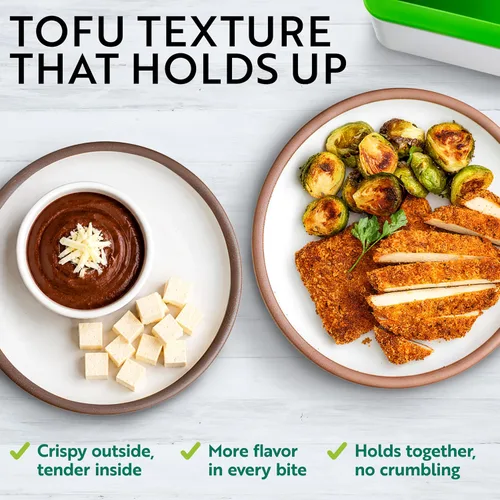 Vista 7 de Tofuture Prensa de tofu de Tofuture - La prensa original y mejor para tofu. Elimina fácil y rápidamente el agua del tofu para mejorar el sabor y dar