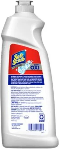 Vista 2 de Soft Scrub Limpiador Multiusos para Cocina y Baño con Oxi, 36 onzas (paquete de 6)