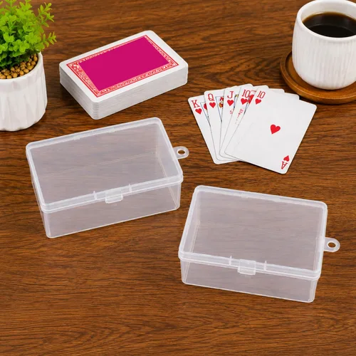 Vista 2 de 2 fundas vacías para cartas de juego, compatibles con tarjetas UNO