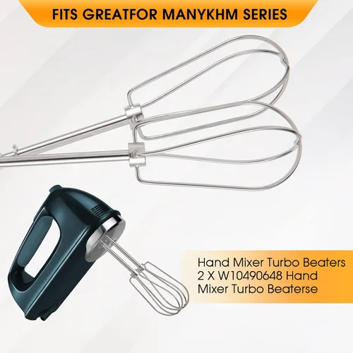 Vista 4 de Accesorios para batidoras de mano para KitchenAid W10490648, KHM5APWH7, PS4082859