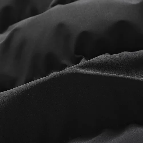 Vista 6 de Chaleco de invierno para hombre de forro polar difuso Sherpa sin mangas ligero cárdigan acolchado abrigo