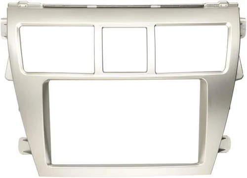 Vista 2 de Kit de montaje de montaje de montaje de montaje de radio DIN doble DIN compatible con Toyota Vios belta Yaris Sedan