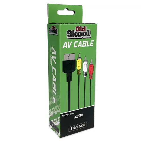Vista 2 de Old Skool Xbox Av Cable para Xbox Original