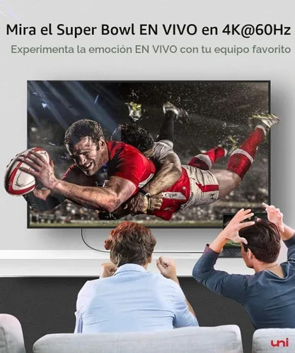 Vista 2 de uni Cable USB C a HDMI de 10 pies 4K a 60 Hz, cable USB tipo C a HDMI de aluminio resistente (compatible con Thunderbolt 3/4) con Samsung S8-S23