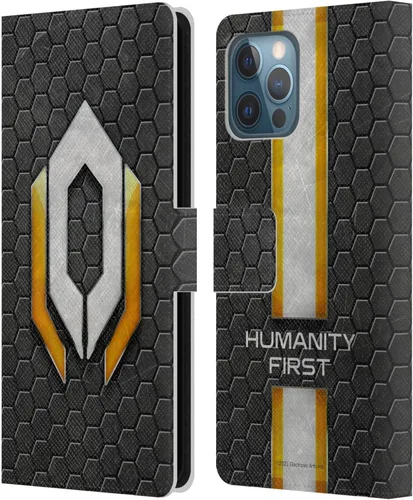 Vista 45 de Head Case Designs Funda de piel con licencia oficial de EA Bioware Mass Effect Cerberus Logo Graphics tipo cartera compatible con Apple iPhone 11