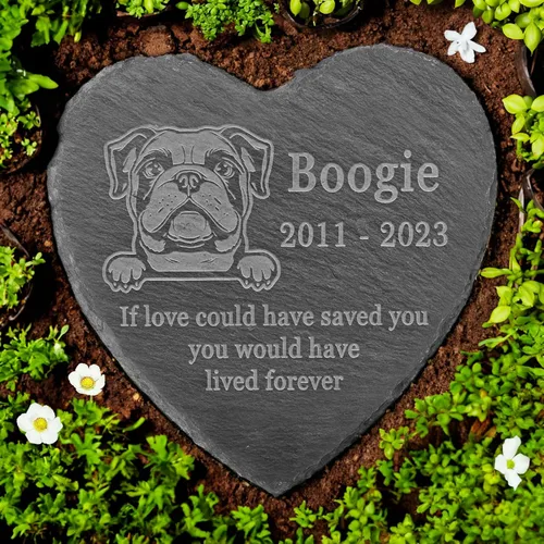 Vista 37 de Memorial personalizado de American Staffordshire Terrier, lápida de American Staffordshire Terrier, condolencias por pérdida de American
