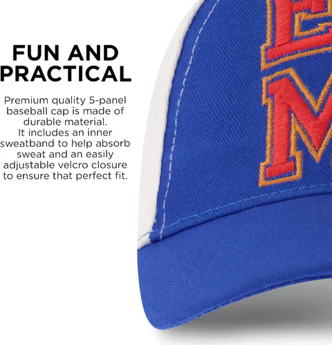 Vista 4 de Sesame Street Sombrero de béisbol Elmo para niños pequeños, Kids Cap Size 2-4
