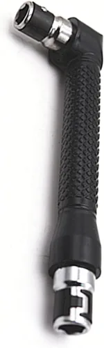 Vista 3 de Angoily Enchufe de doble cabeza 3 unids mango adaptador derecho de doble cabeza en forma de L Destornillador de extensión hexagonal Grado Llave