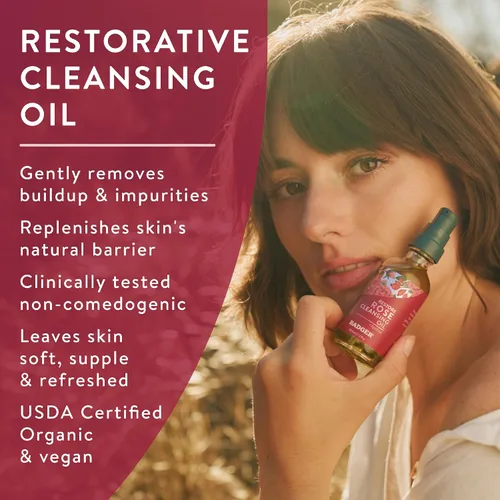 Vista 2 de Tejón Balm – Rostro y limpieza – Aceite Orgánico Certificado, Rosa, 1