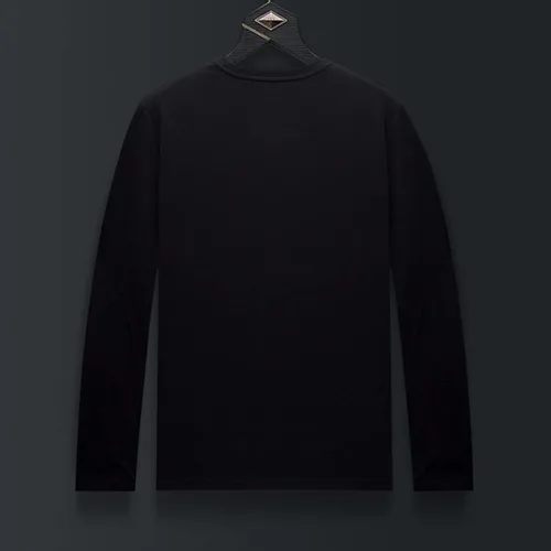 Vista 2 de HZCX FASHION Camisetas gráficas de manga larga para hombre y mujer, camisetas divertidas con diamantes de imitación