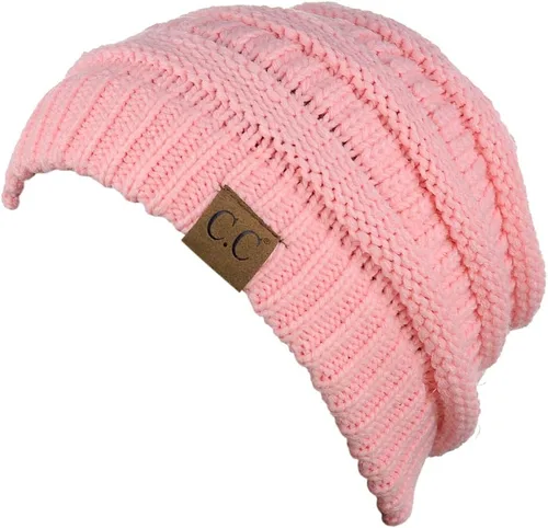 Vista 530 de C.C Trendy Warm Chunky Soft Stretch Cable Knit Beanie