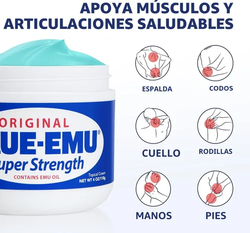 Vista 4 de Blue Emu Cream, 1 paquete de 12 onzas