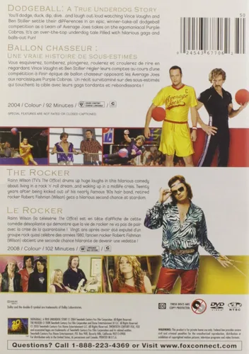 Vista 2 de Dodgeball A True Underdog Story The Rocker Double Feature