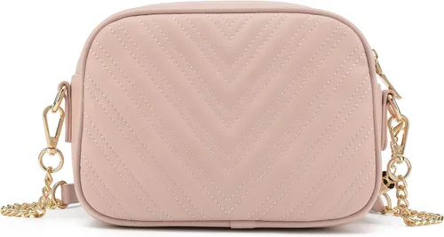 Vista 7 de lola mae Bolso bandolera acolchado, bolso de hombro de diseño moderno