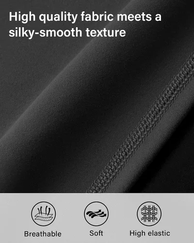 Vista 6 de STELLE - Leggings de yoga de cintura alta con bolsillos, pantalones de yoga muy suaves para entrenamiento, control de abdomen y para correr