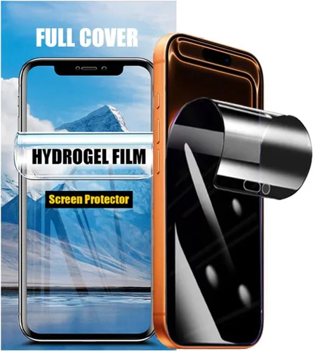 Vista 13 de LOOKSEVEN Paquete de 2 películas de hidrogel de privacidad para iPhone 11