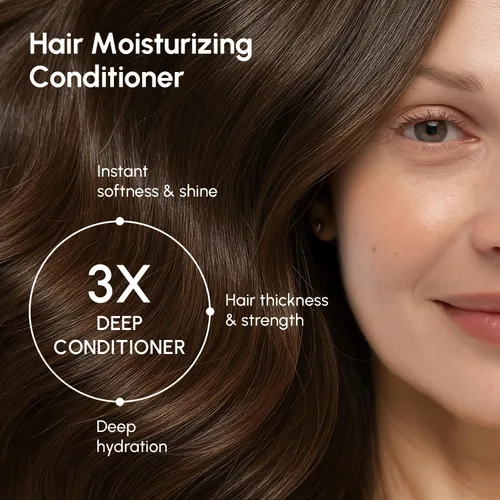 Vista 2 de MAREE Acondicionador para cabello para mujeres y hombres – Acondicionador profundo hidratante hidratante color seguro – Hidratante para cabello
