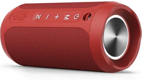 Vista 9 de EDUPLINK - Bocina portátil inalámbrica con Bluetooth impermeable IPX7 con bocinas de mayor sonido, 20 W con interruptor y conexión Bluetooth, modo