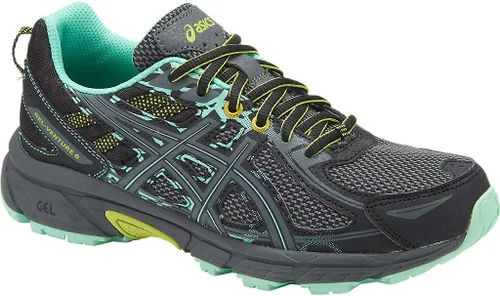 Vista 3 de ASICS Zapatillas de correr Gel-Venture 6 MX para mujer, CarbonoNegroRosa Pavo Real, 0