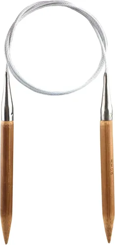 Vista 11 de Weabetfu - Aguja de tejer circular de bambú, longitud de 32 pulgadas para proyectos de tejido creativo hecho a mano, DIY y cualquier tipo de hilo