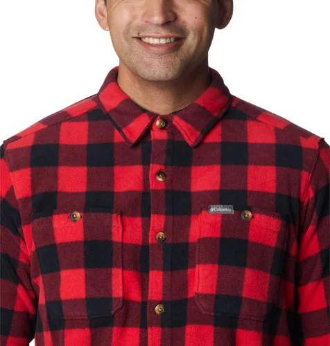 Vista 7 de Columbia Camisa Flare Gun Fleece Over para hombre