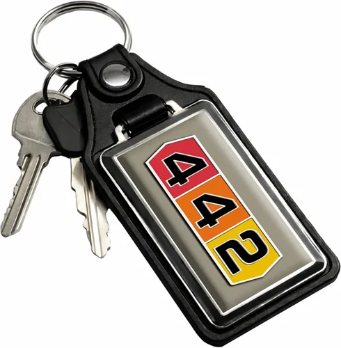 Vista 41 de Brotherhood Car Key Chain for Cutlass - Classic Models Keychain for Men and Women Gift Key Ring