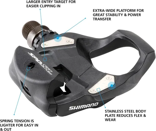 Vista 8 de Shimano Pedal de carretera PD-RS500 SPD-SL