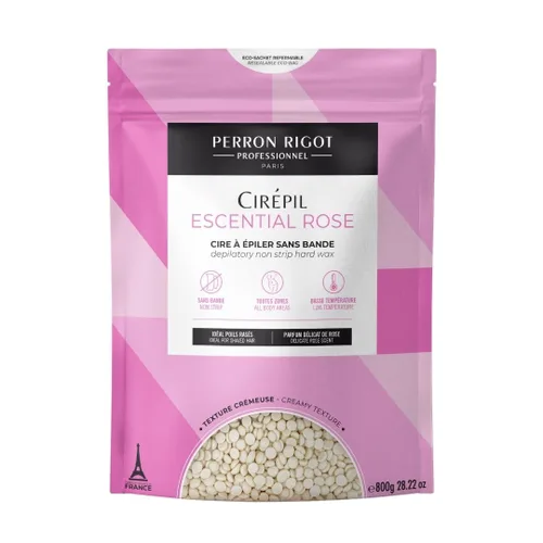 Vista 10 de Cera Cirépil sin tiras, Rosado escential tin